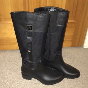 Däv Waterproof Tall Black Boots